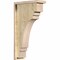 Ekena Millwork Pescadero Rough Sawn Corbel w/Backplate, Douglas Fir, 6"W x 14"D x 26"H COR06X14X26PEC01RDF - alternate 1